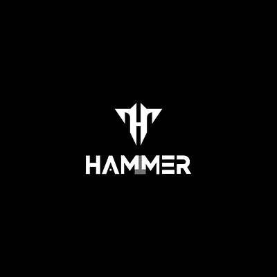 hammer logo branding graphic design logo