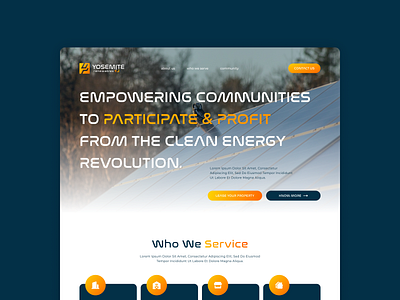 Yosemite Renewables | Innovative Clean Energy Web Design environmental solutions