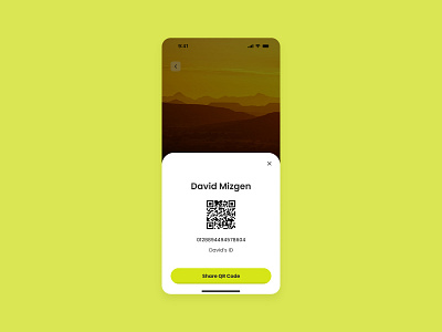 QR code screen design mobile app mobile app design product design qr code ui ui design ui ux user experience ux ux design