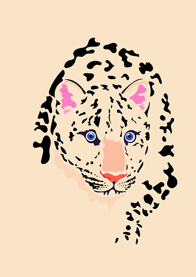 .Wild Cat Camouflage adobeillustrator digital art digital illustration flat illustration ill illustration illustrator vector illustration