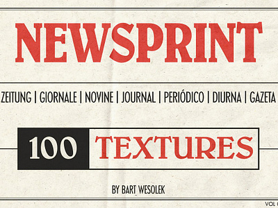 100 Newsprint Paper Textures 100 newsprint paper textures cover crumpled paper crumpled paper texture distressed texture fashion high quality textures logo texture magazine mockup texture paper texture photoshop textures poster retro texture vintage