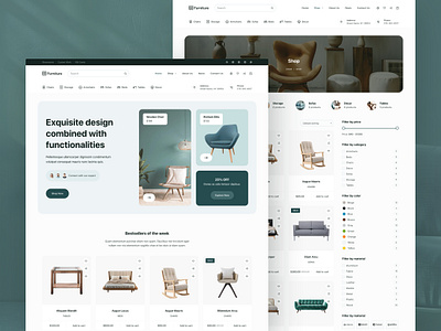 Blocksy - Furniture starter site ecommerce minimal modern shop wordpress