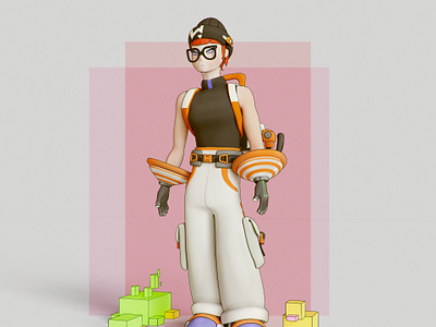 Character design 2d 2d character design alien character character design cyber girl game design illustrator