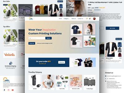 E-commerce Website graphic design rahul rahul design rahul pradhan responsivedesig ui web designe website