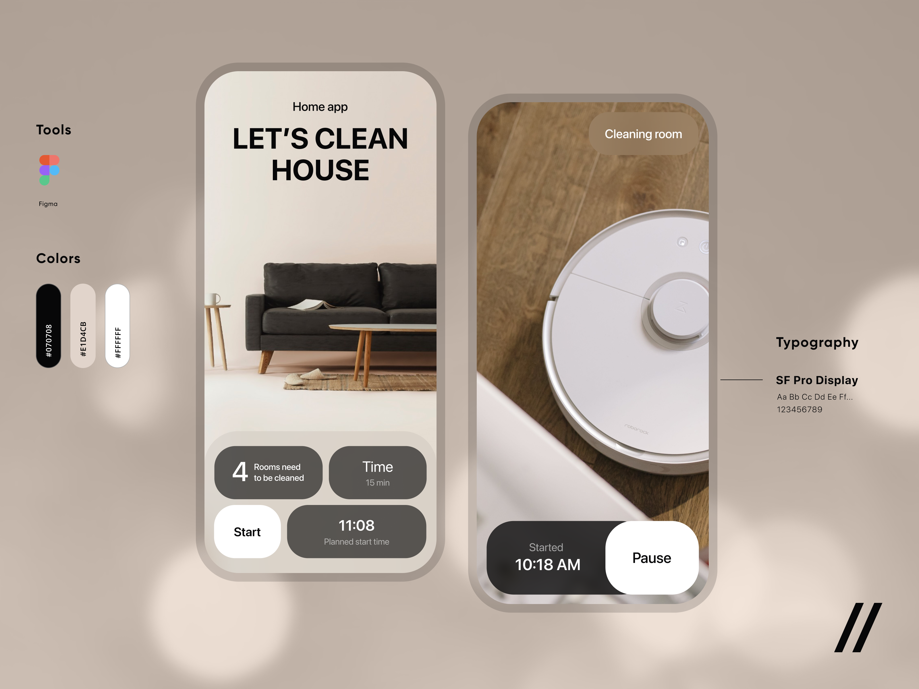 IoT App Mobile IOS Design Concept by Sergey Nikonenko for Purrweb UI/UX