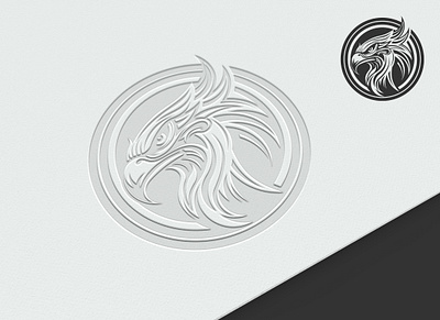Circle Eagle Mascot 3d badged bird branding design eagle emblem graphic design hawk illustration logo logocompany logodesigner mascot monogram vector
