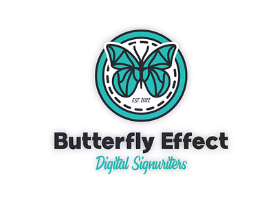 Logo Animation of Butterfly Effect 2d animation aftereffects animatedlogo animation branding butterfly animation design graphic design illustration logo logo animation motion graphics ui vector