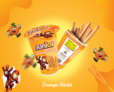 Fun Product Lable Deisgn For Kids brand design chocolate packaging chocolate wrapper confectionary design design graphic design kids product lable lable design orange flavour packaging packaging design product design product packaging ui wrapper