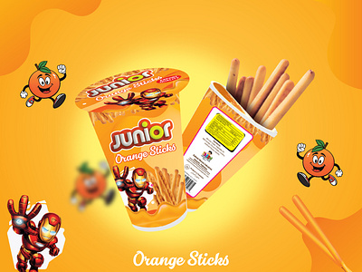 Fun Product Lable Deisgn For Kids brand design chocolate packaging chocolate wrapper confectionary design design graphic design kids product lable lable design orange flavour packaging packaging design product design product packaging ui wrapper
