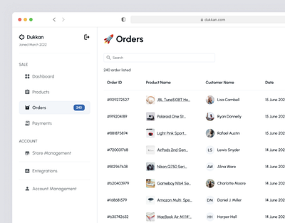 🚀 Order Management Dashboard Design dashboard dashboarddesign design desktop figma productdesigner ui uiux ux