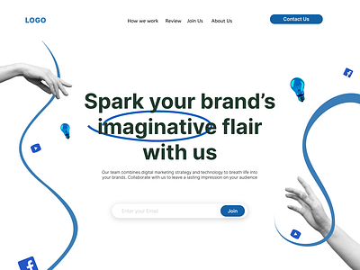 Digital Marketing UI Kit 3d branding graphic design logo ui