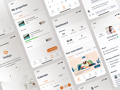 Basiyo App mobile ui design product design ui design ux design