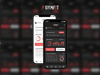 GymFit : interactive Gym Application Idea app gym mobileapp training