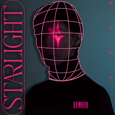 Starlight by Muse (Song album cover) album cover branding cover design creative creative design design graphic design