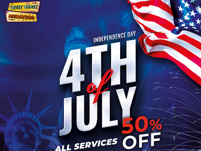 Independence Day Special! 4th july branding design graphic design icon identity illustration independence day logo ui ux vector westcoast animations