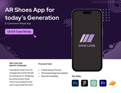 AR Shoes app ui user experience user research
