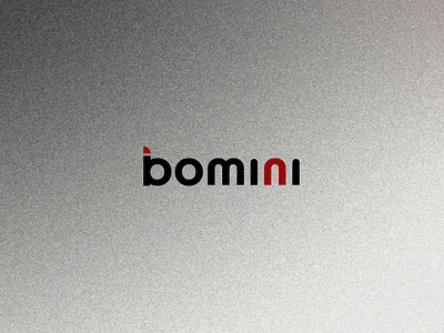Bomini wordmark logo brand branding company company logo design design logo graphic design illustration illustrator logo logo design minimal logo minimalist minimalist logo minimalistic logo simple simple logo vector