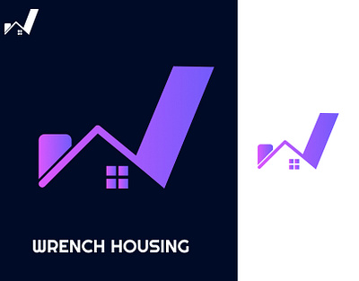 wrench housing | real estate logo design brand brandidentity branding color design graphic design illustration logo marketing