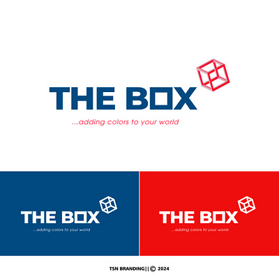 The Box Logo graphic design logo