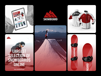 Snowboard Branding app design asifuxdev brand identity branding business card codexzel e commerce ehsanux graphic design ice jacket logo minimalist skateboard snowboard t shirt ui ux web design