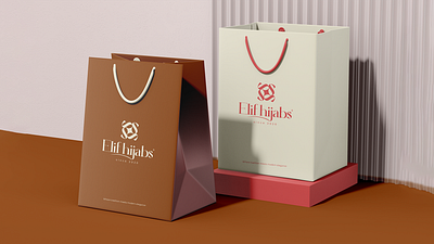 Elif hiijabs brand identity branding graphic design illustrator logo photoshop