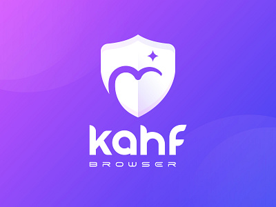 Kahf Browser branding graphic design logo