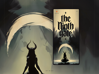 The Ninth Gate - Hero Art concept design flash fun gaming