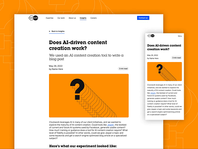 Award-Winning Digital Agency | Blog Articles blog blog articles brand branding clean design illustration mobile mobile design orange product design rebrand responsive ui ui design ux ux design web design website