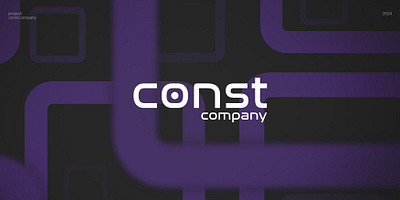 Const company brand identity branding graphic design illustrator logo logo design photoshop