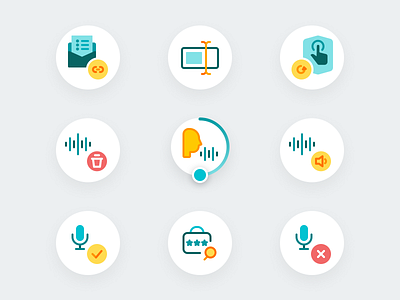 Illustrative Icons icons illustration illustrative iconography web design