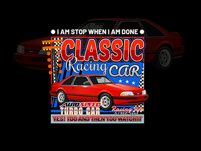 Classic Car T Shirt, Automotive Tees, Turbo Car, Tees Designs classic car racing car trendy car turbo car