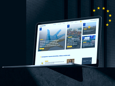 European Way Portal blog design portal site velx webdesign website
