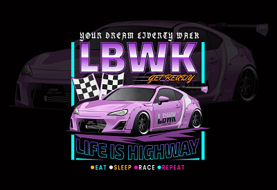 Car T Shirt, Automotive Illustration, LBWK, Vehicle Tees lbwk purple car purple t shirt trendy car
