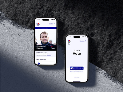 France Vote election france ui ux vote