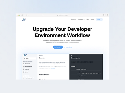 Developer Docs UI Website - UI Exploration