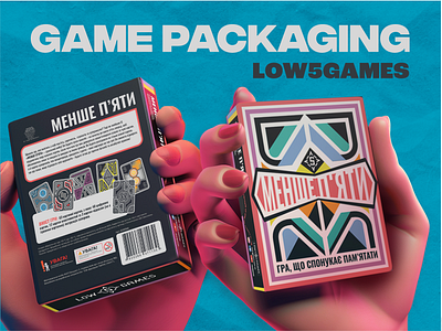 Low5games | Packaging cardgame gamedesign graphic design packaging packaging design