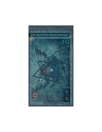 Dystopian Money art graphic design money