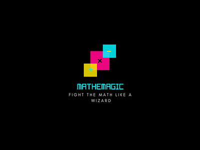 Mathemagic - Fight the math like a wizard branding figma graphic design logo logo design maths mobile design ui uiux