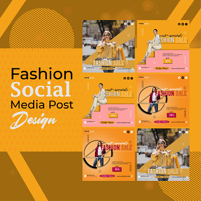 Fashion social media post | fashion poster design.