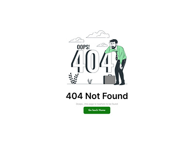 404 Page-Practice 404 challenge error page figma practice ui