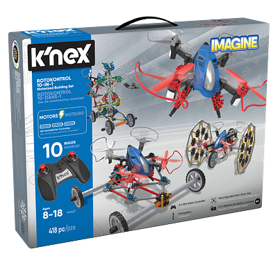 K'NEX Imagine Toy Sets branding illustration logo packaging