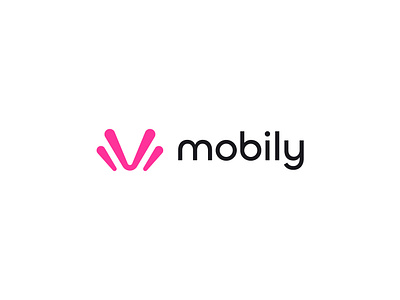 Mobily Logo brand brand design branding business logo cellphone cellphone carrier daily logo daily logo challenge logo logo design logotype mobile mobily modern logo