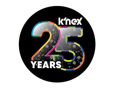 Celebrating 25 Years of K'NEX Toys branding graphic design logo