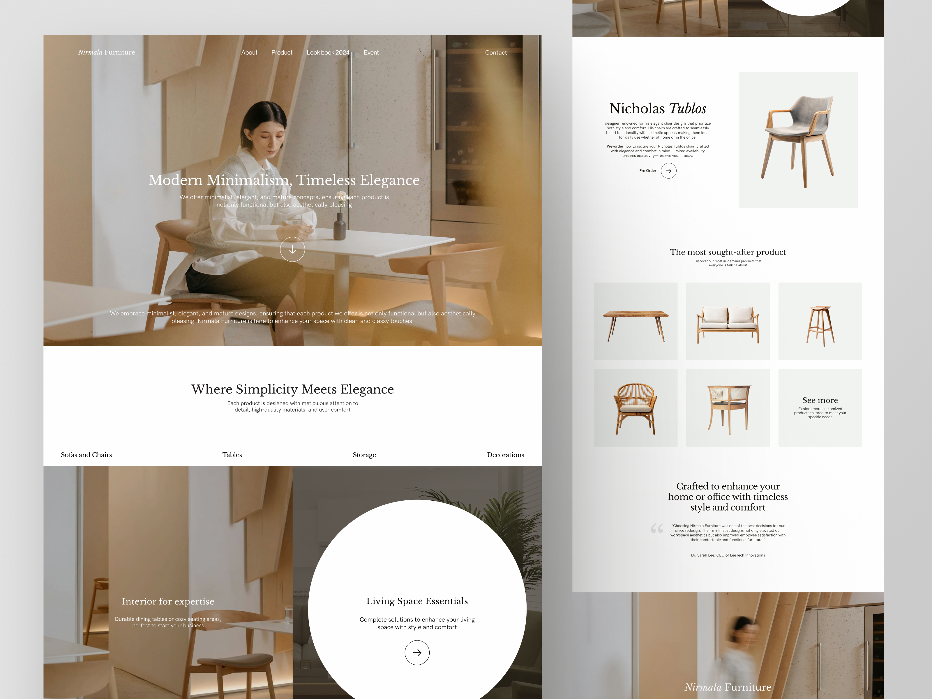 Example of Premium Landing Page Design