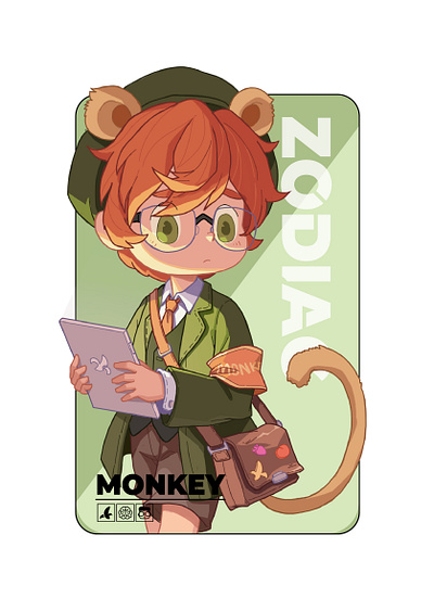 Chinese Zodiac IP Character Design-Monkey character design characters design illustration ipdesign