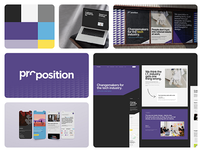 Rebrand | Proposition agency brand design brand guidelines brand identity brand studio branding brandmark design design agency graphic design icon identity design logo logo design logos new zealand studio technology ui wordmark