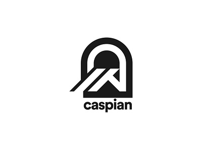 Caspian Concrete business logoinspirations logos