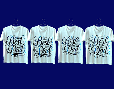 Best Dad typography t shirt design. best dad black t shirt dad day t shirt design typography t shirt white t shirt