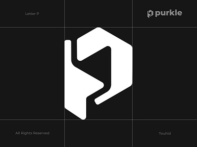 P logo, brand identity ai brand brand identity branding crypto identity letter logo logo design logo designer mark p p logo saas smart logo tech technology visual identity