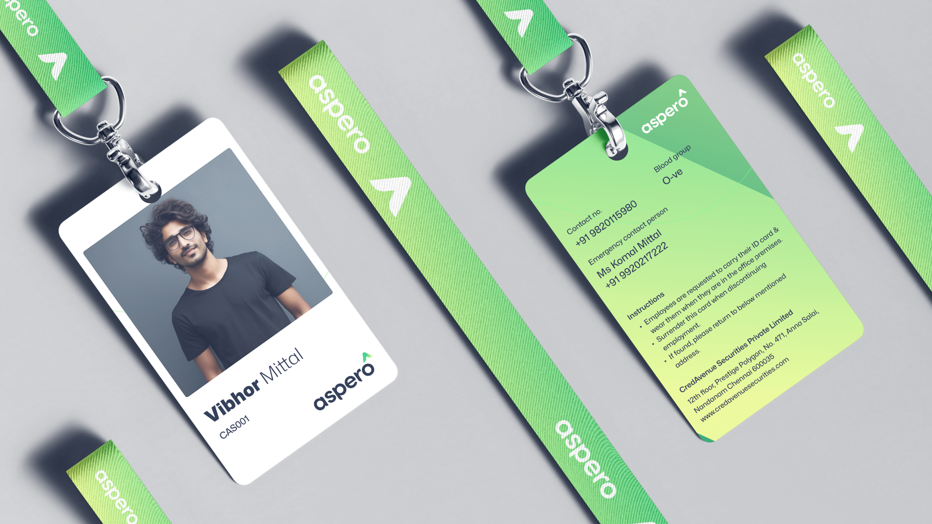 Example of Aspero Brand design - ID c
